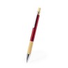 Stylo Éco-responsable Cadeau en Bamboo et Aluminium Weler Matières : bambou Couleurs : bleu livraison express 24h 48h