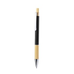 Stylo Éco-responsable Cadeau en Bamboo et Aluminium Weler Matières : bambou Couleurs : vert impression logo haute qualité