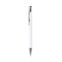 Stylo Bille Éco-responsable Personnalisé - Uzor Matières : papier recyclé Couleurs : naturel marquage couleur éclatante