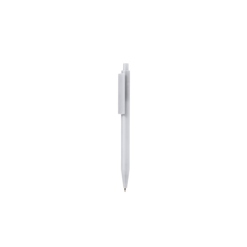 Stylo Publicitaire Personnalisé Skipper Couleurs : blanc personnalisable avec votre logo