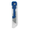 Cutter plastique personnalisé pas cher idéal pour vos bureaux - HIGHCUT Matières : polystyrène (PS) Couleurs : bleu