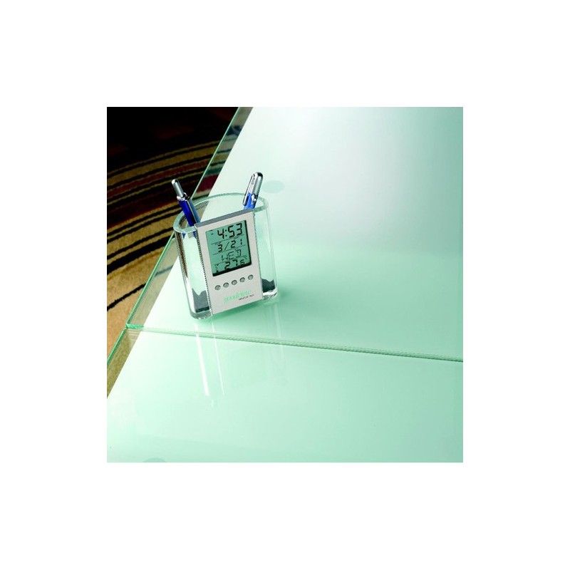 Porte Stylo Multi-Fonctions Personnalisé PROGIDY Matières : polystyrène (PS) Couleurs : transparent cadeau entreprise pas cher