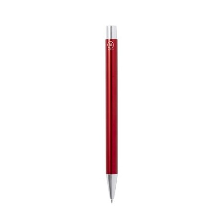 Stylo Écoresponsable en Aluminium Recyclé - Patrezen Matières : aluminium recyclé  Couleurs : rouge marquage couleur éclatante