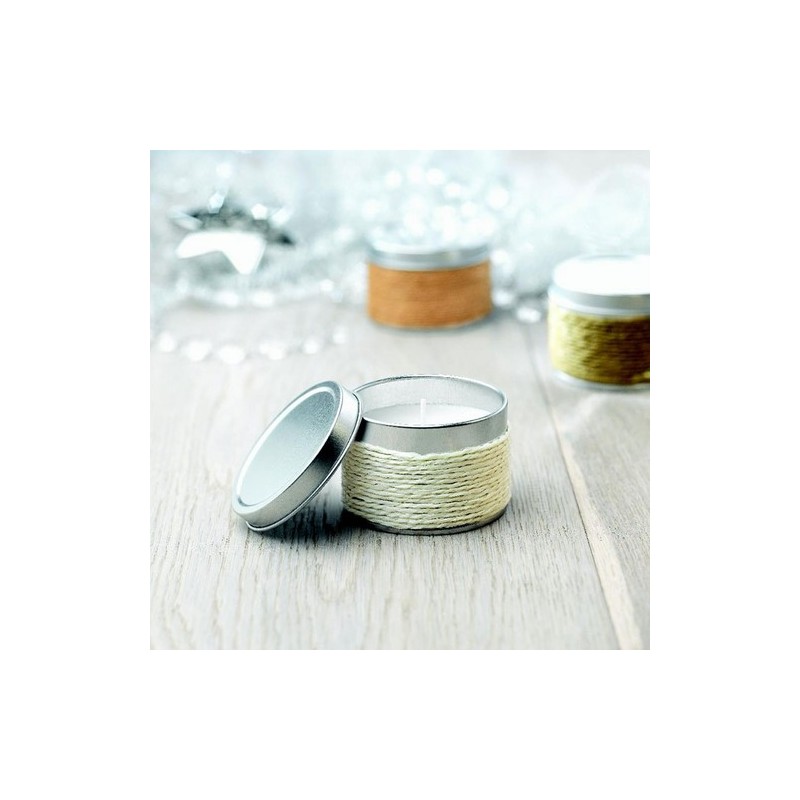 Bougie parfumée personnalisée DELICIOUS - Parfum et décoration pas cher impression logo haute qualité