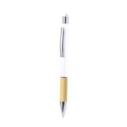 Stylet Bille Éco-responsable et Pratique Personnalisé Piket Matières : bambou Couleurs : noir 2
