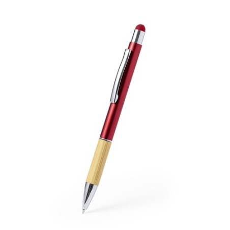 Stylet Bille Éco-responsable et Pratique Personnalisé Piket Matières : bambou Couleurs : blanc livraison express 24h 48h