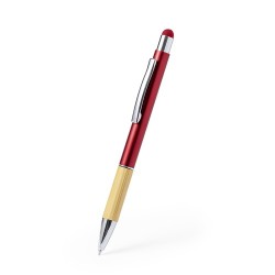 Stylet Bille Éco-responsable et Pratique Personnalisé Piket Matières : bambou Couleurs : bleu objet promotionnel éco-responsable