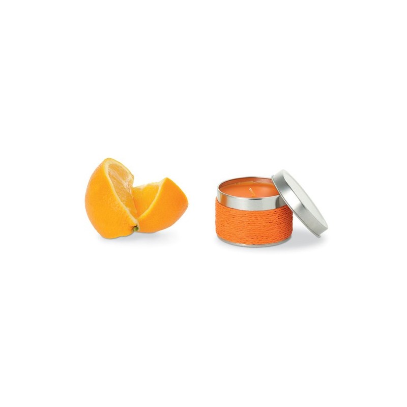 Bougie parfumée personnalisée DELICIOUS - Parfum et décoration pas cher goodies publicitaire événementiel