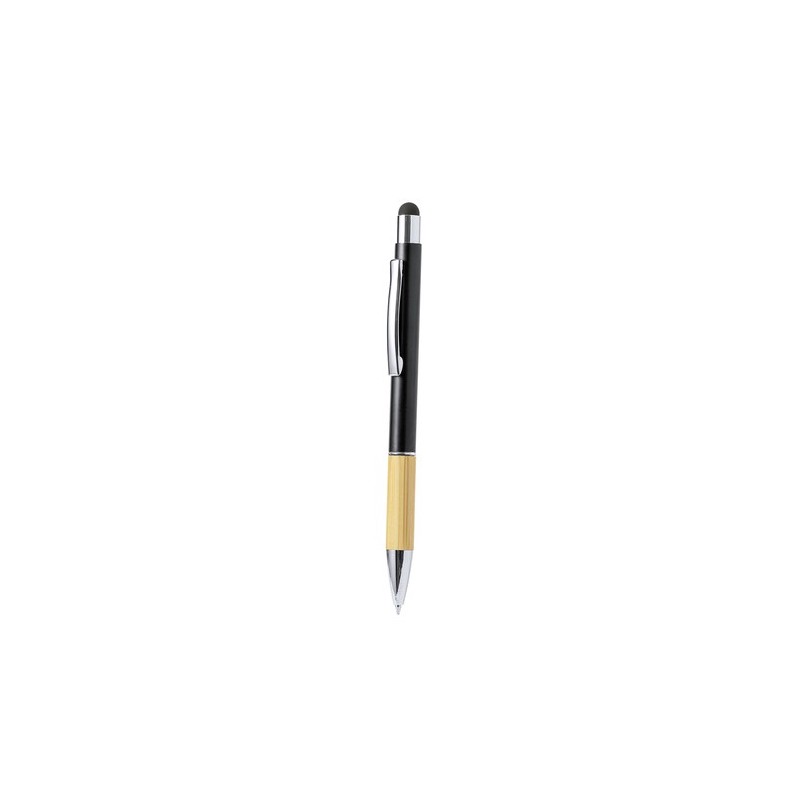 Stylet Bille Éco-responsable et Pratique Personnalisé Piket Matières : bambou Couleurs : rouge goodies entreprise design