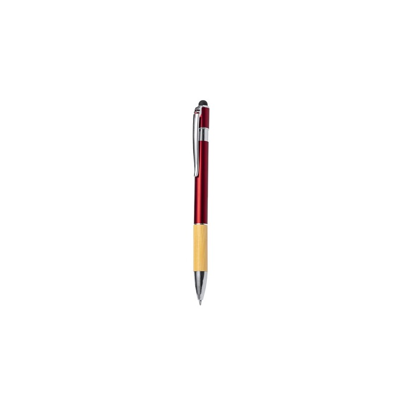 Stylet Éco-responsable Multifonction Bille Berget Matières : bambou Couleurs : blanc accessoire événementiel unique