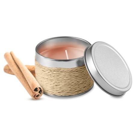 Bougie parfumée personnalisée DELICIOUS - Parfum et décoration pas cher cadeau entreprise pas cher
