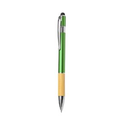 Stylet Éco-responsable Multifonction Bille Berget Matières : bambou Couleurs : bleu goodies publicitaire durable