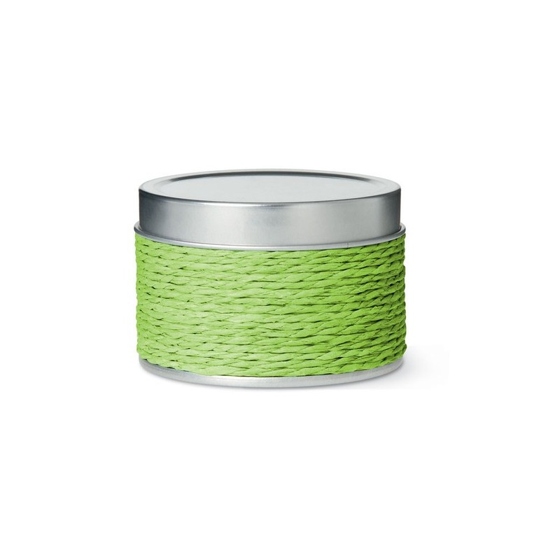 Bougie parfumée personnalisée DELICIOUS - Parfum et décoration pas cher objet promotionnel éco-responsable