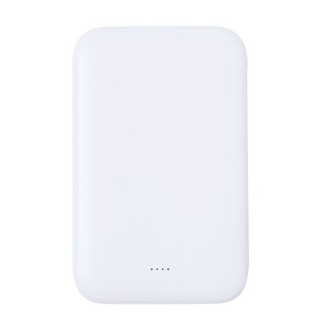 Power Bank Externe Personnalisée Nawey RCS Matières : ABS recyclé Couleurs : blanc