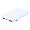 Power Bank Externe Personnalisée Nawey RCS Matières : ABS recyclé Couleurs : blanc cadeau entreprise pas cher