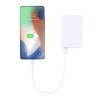 Power Bank Externe Personnalisée Nawey RCS Matières : ABS recyclé Couleurs : blanc goodies publicitaire événementiel