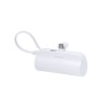 Power Bank Éco-responsable 5000 mAh Personnalisée Pas Cher Laford Couleurs : blanc