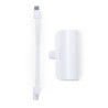 Power Bank Éco-responsable 5000 mAh Personnalisée Pas Cher Laford Couleurs : blanc livraison express 24h 48h