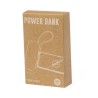 Power Bank Éco-responsable 5000 mAh Personnalisée Pas Cher Laford Couleurs : blanc cadeau collaborateur premium