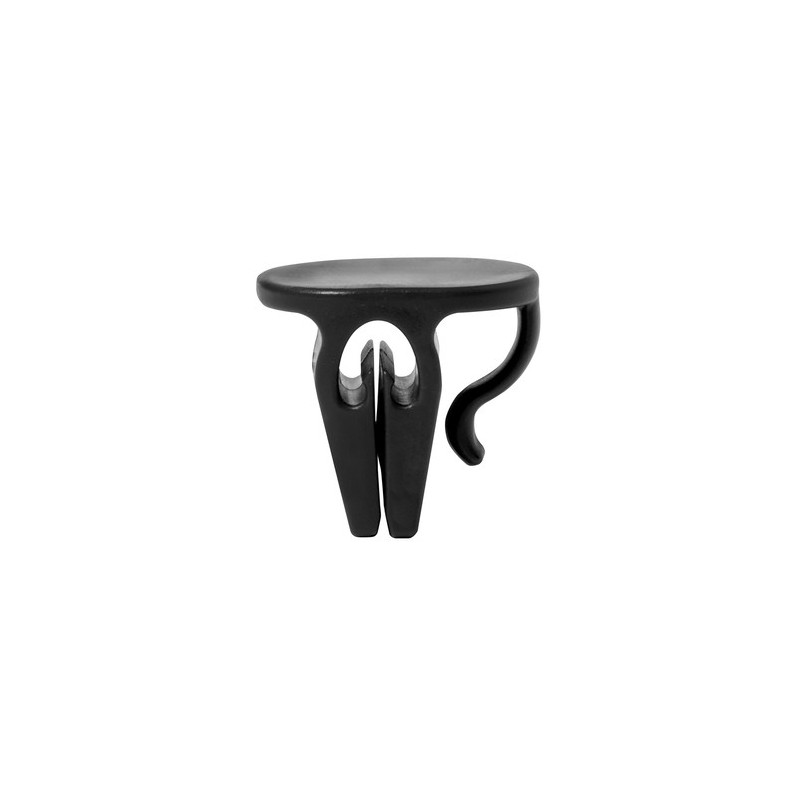 Pince Porte-Gobelet Événementiel Personnalisée pas cher - Tusca Matières : polypropylène (PP) Couleurs : rouge impression logo h