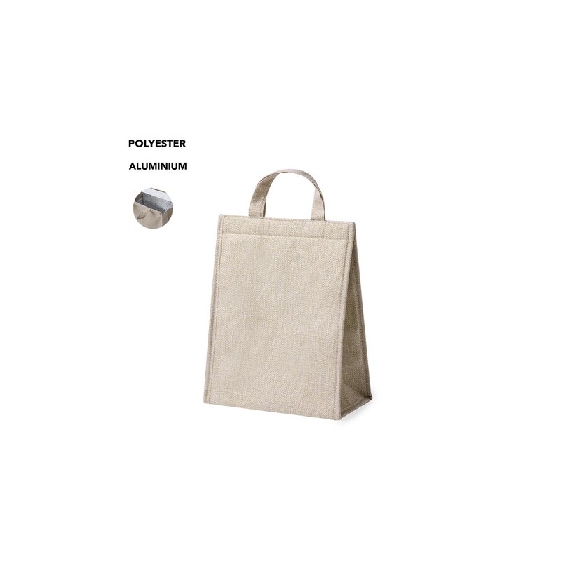 Sac Isotherme Personnalisé Éco-responsable Saimons Matières : polyester Couleurs : naturel personnalisable avec votre logo