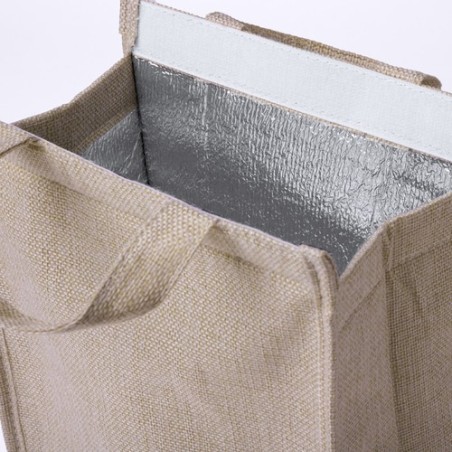 Sac Isotherme Personnalisé Éco-responsable Saimons Matières : polyester Couleurs : naturel goodies publicitaire événementiel