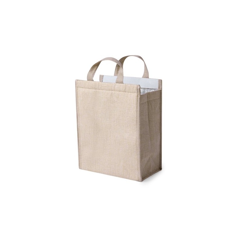 Sac Isotherme Personnalisé Éco-responsable Saimons Matières : polyester Couleurs : naturel marquage laser ultra précis