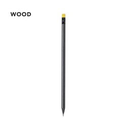 Crayon Personnalisé Élégant et Précis pas cher Crespok Matières : bois Couleurs : jaune objet promotionnel éco-responsable 2