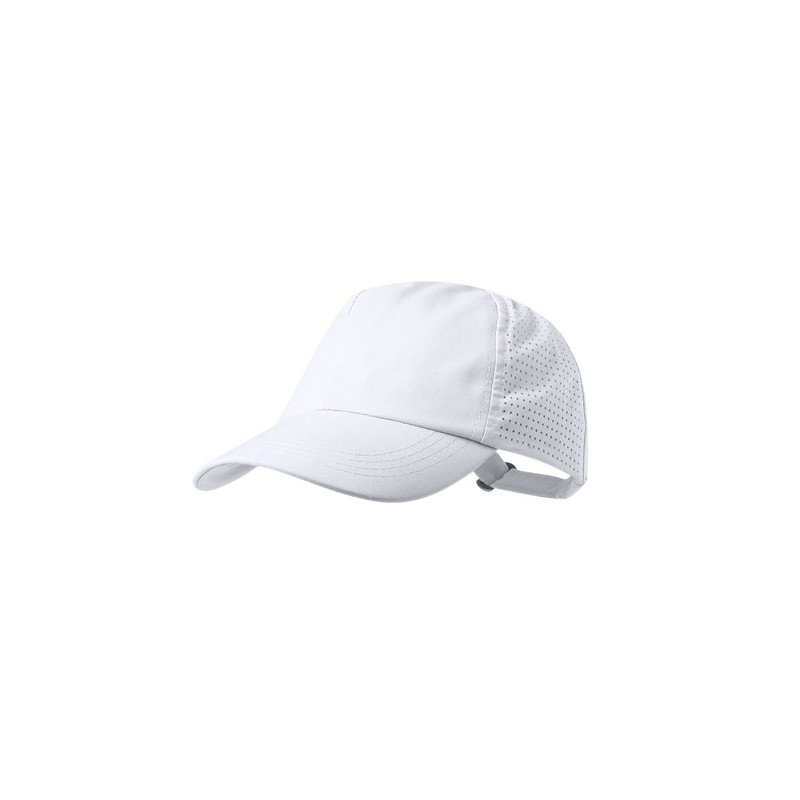 Casquette Publicitaire Unique Karola Matières : microfibre Couleurs : bleu marine objet promotionnel éco-responsable
