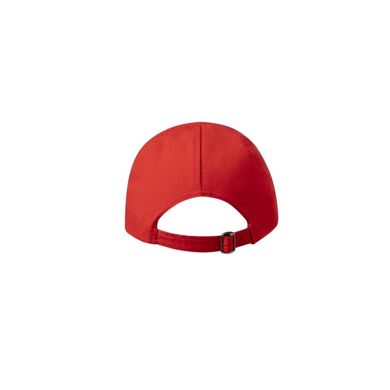 Casquette Publicitaire Unique Karola Matières : microfibre Couleurs : rouge cadeau affaires élégant