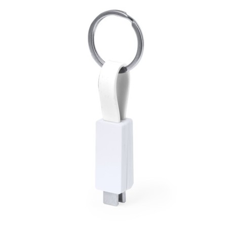 Câble de Charge USB Type C Éco-responsable 65W - Parets Couleurs : blanc goodies publicitaire événementiel