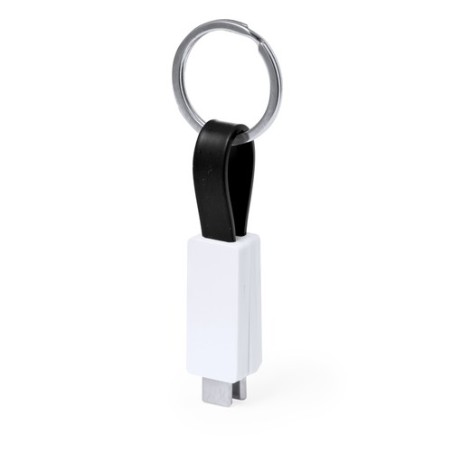 Câble de Charge USB Type C Éco-responsable 65W - Parets Couleurs : noir cadeau entreprise pas cher