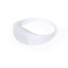 Bracelet LED Unique Publicitaire Sedoria Matières : silicone Couleurs : blanc