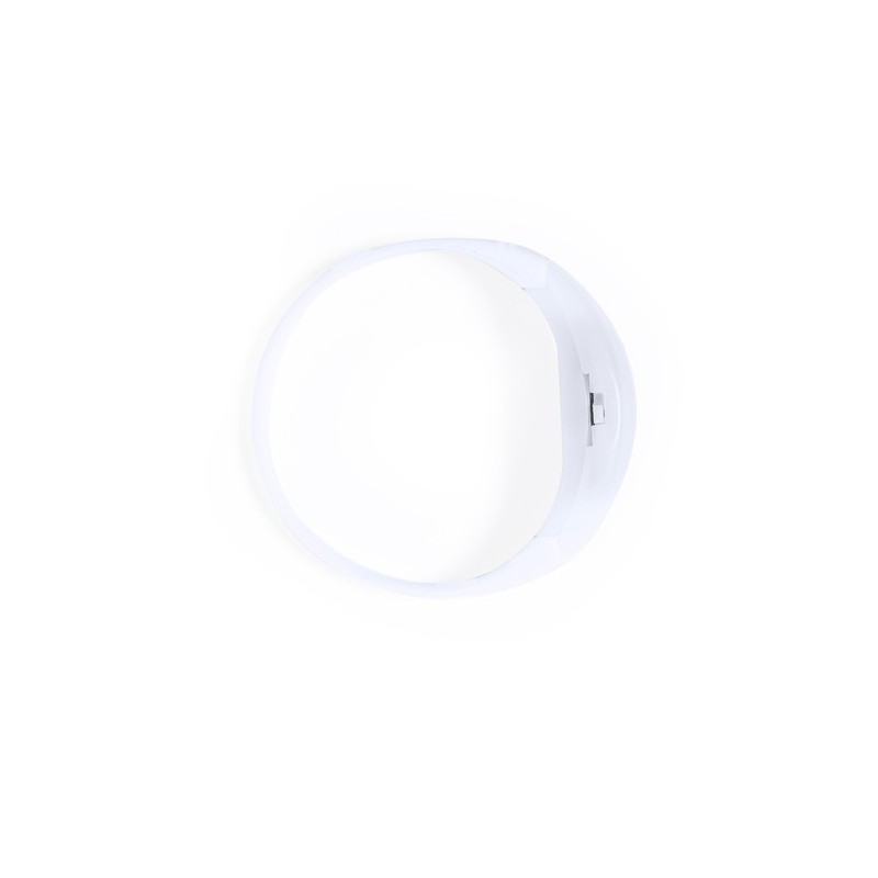 Bracelet LED Unique Publicitaire Sedoria Matières : silicone Couleurs : blanc cadeau entreprise pas cher