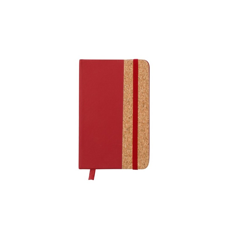 Bloc-Notes Éco-responsable et Personnalisé Élégant - Tierzo Matières : liège Couleurs : bleu impression logo haute qualité