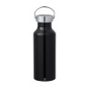 Gourde Éco-responsable Personnalisable - Zandor Matières : aluminium recyclé  Couleurs : noir personnalisable avec votre logo