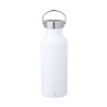 Gourde Éco-responsable Personnalisable - Zandor Matières : aluminium recyclé  Couleurs : noir accessoire événementiel unique
