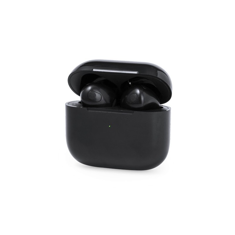 Écouteurs Bluetooth 5.3 Personnalisés Ergonomiques Dodiax pas cher Couleurs : blanc objet promotionnel éco-responsable