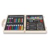 Étui de peinture personnalisé GENIO - Cadeau idéal pour loisirs Matières : bois Couleurs : bois