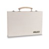 Étui de peinture personnalisé GENIO - Cadeau idéal pour loisirs Matières : bois Couleurs : bois personnalisable avec votre logo