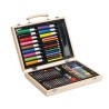Étui de peinture personnalisé GENIO - Cadeau idéal pour loisirs Matières : bois Couleurs : bois cadeau entreprise pas cher