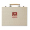 Étui de peinture personnalisé GENIO - Cadeau idéal pour loisirs Matières : bois Couleurs : bois goodies publicitaire événementie