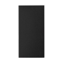 Batterie Éco-responsable Personnalisée 4000 mAh Pas Cher - Power Bank Ginval Matières : aluminium recyclé  Couleurs : noir marqu