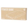 Batterie Éco-responsable Personnalisée 4000 mAh Pas Cher - Power Bank Ginval Matières : aluminium recyclé  Couleurs : rouge livr