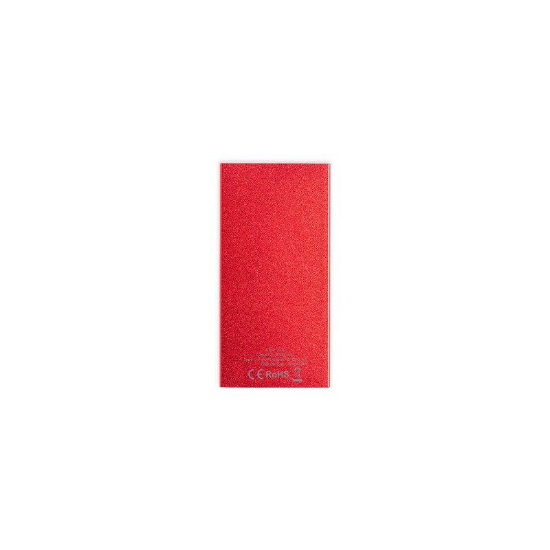 Batterie Éco-responsable Personnalisée 4000 mAh Pas Cher - Power Bank Ginval Matières : aluminium recyclé  Couleurs : argenté im