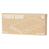 Batterie Éco-responsable Personnalisée 4000 mAh Pas Cher - Power Bank Ginval Matières : aluminium recyclé  Couleurs : bleu goodi