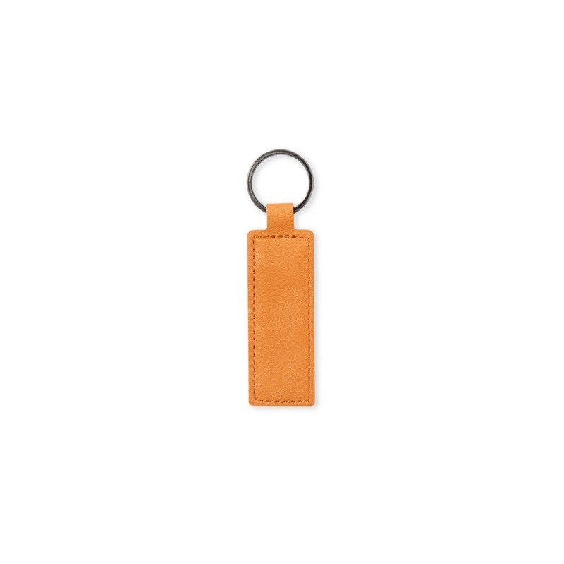 Porte-Clés Éco-responsable Personnalisable Noemix Matières : cuir recyclé Couleurs : marron cadeau entreprise pas cher