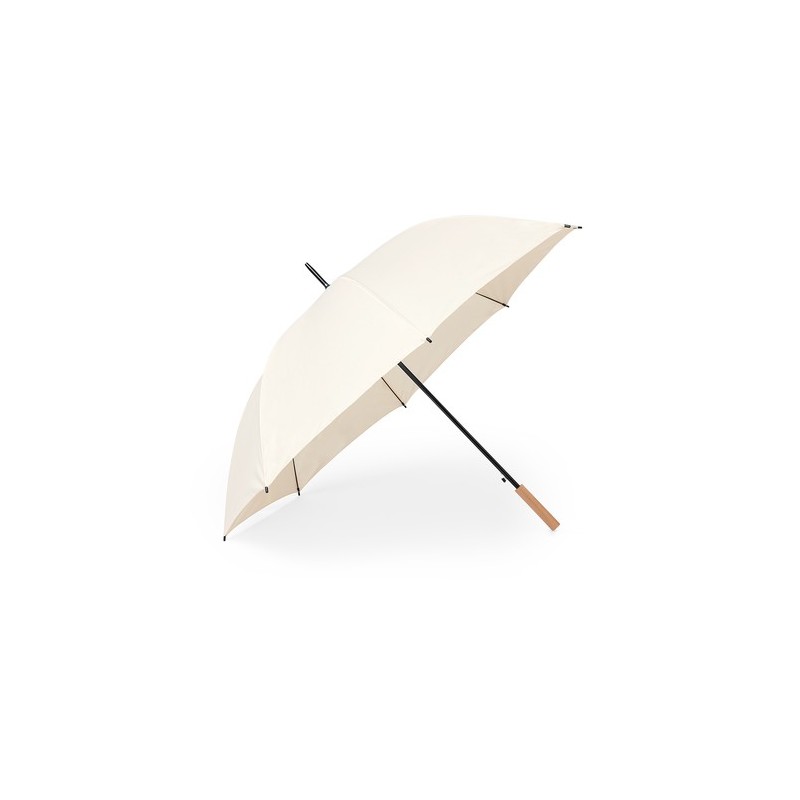Parapluie XL Pratique Résistant Personnalisé Tinnar Matières : pongée Couleurs : naturel personnalisable avec votre logo