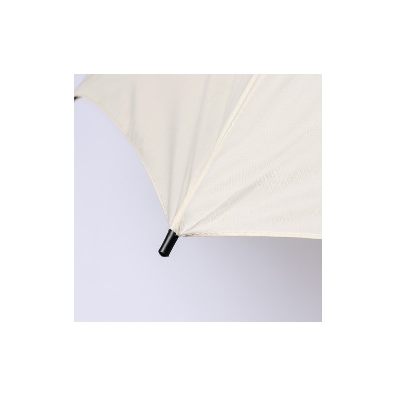 Parapluie XL Pratique Résistant Personnalisé Tinnar Matières : pongée Couleurs : naturel goodies publicitaire événementiel
