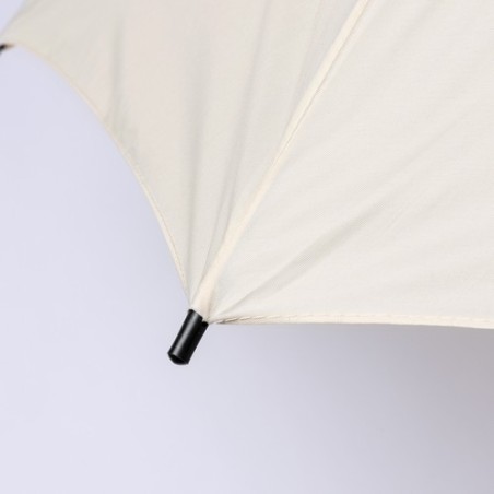 Parapluie XL Pratique Résistant Personnalisé Tinnar Matières : pongée Couleurs : naturel goodies publicitaire événementiel